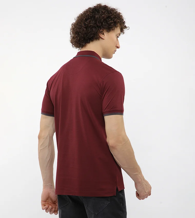 بيفرلي هيلز بولو كلوب GRANITE LAKE ZIP PLACKET POLO